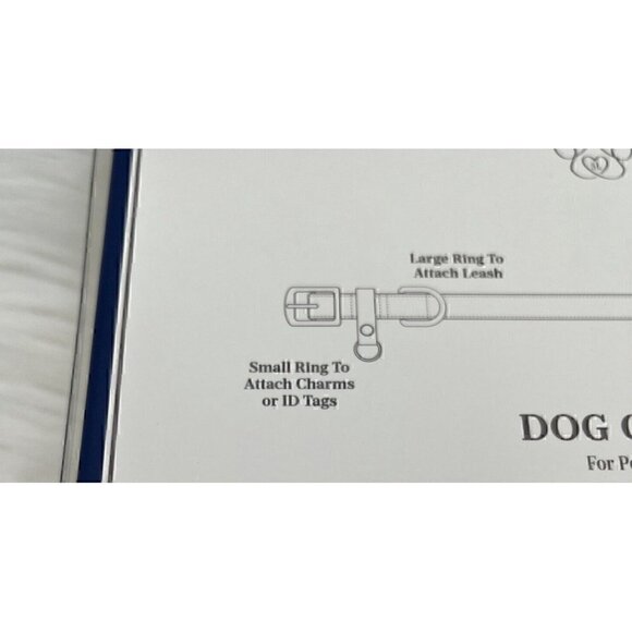 NEW Southern Living Dog Collar Size XS/Small Black - Picture 8 of 9